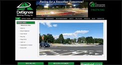 Desktop Screenshot of delsignorepaving.com